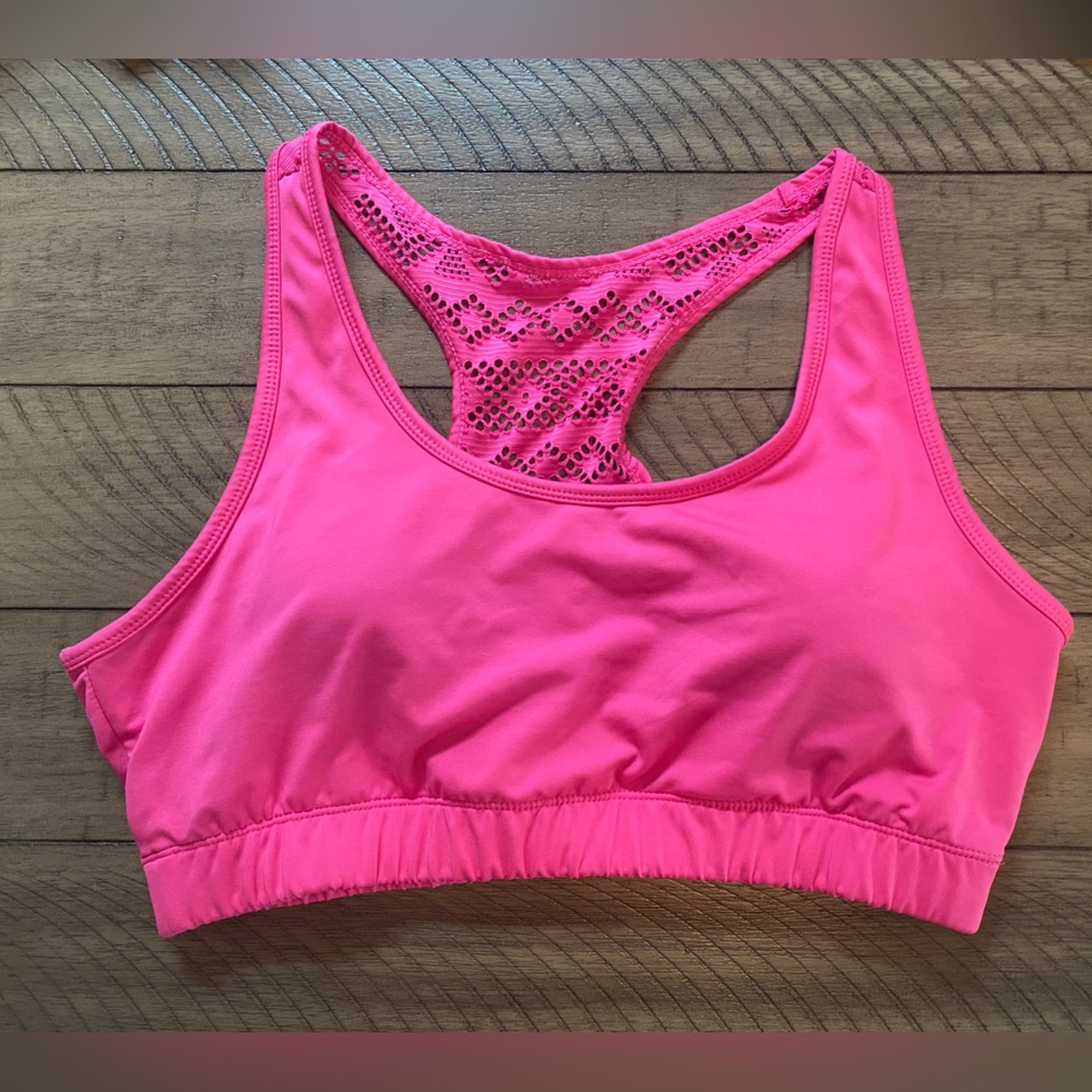Zyia Active Hot Pink XL Bomber Sports Bra